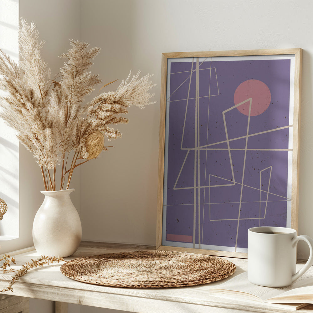 Angular Lines no 12 Poster